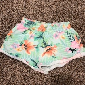 VS pink shorts